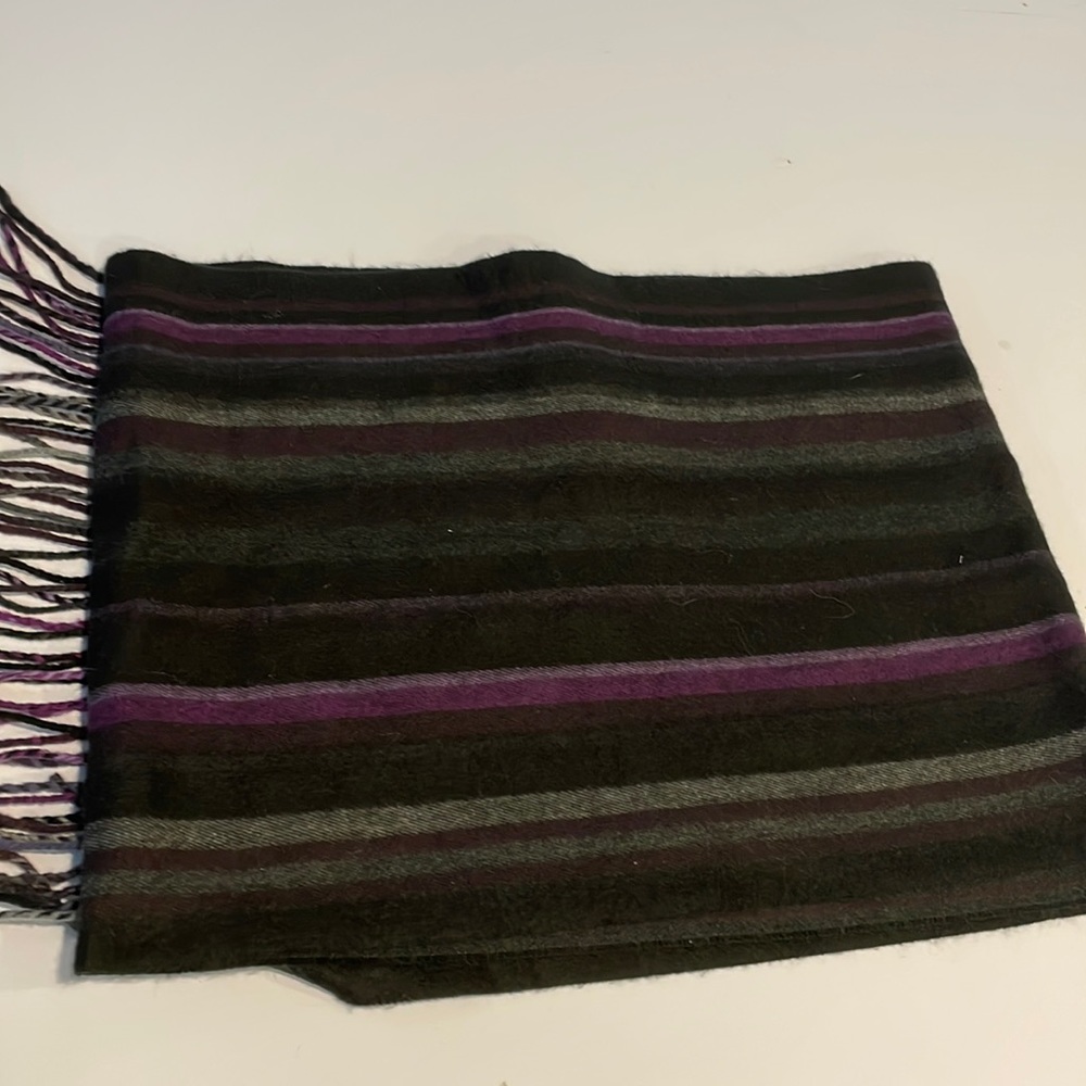 Soft fleece wrap around scarf